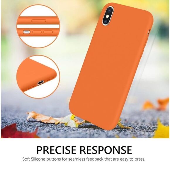 GUAGUA compatible with iPhone XS/X case 5.8 inch liquid silicone, soft gel - Picture 4 of 12